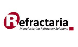Logotipo de Refractaria, patrocinador de la fundación Marino Gutiérrez