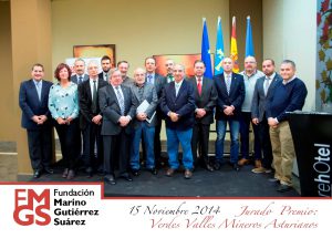 Jurado del premio a los verdes valles mineros asturianos 2014