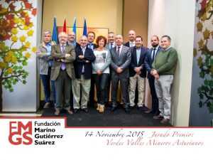Jurado del premio a los verdes valles mineros asturianos 2015