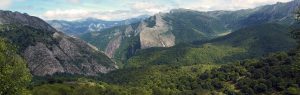 Verdes valles mineros asturianos